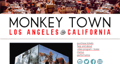 Desktop Screenshot of monkeytownhq.com